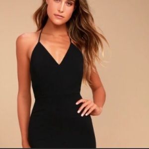 Lulu’s black maxi dress